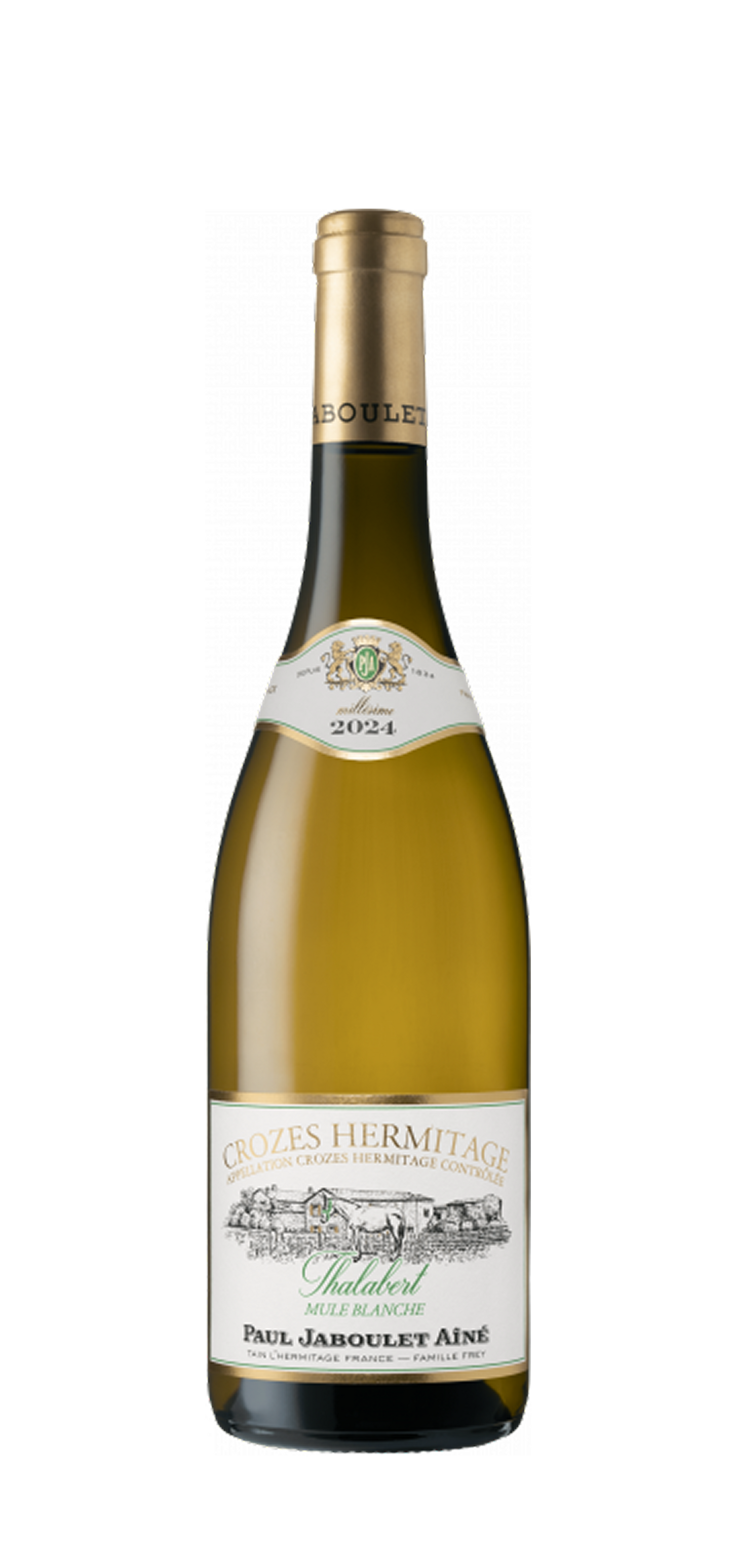 Domaine Paul Jaboulet Ainé - Domaine de Thalabert, Mule Blanche - AOP Crozes-Hermitage - Blanc - 2024
