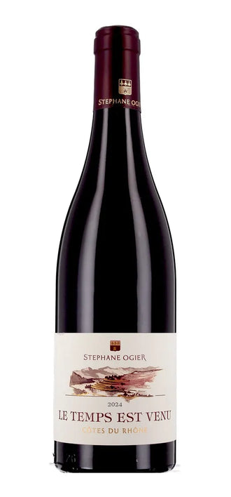 Stéphane Ogier - Le Temps est Venu - AOP Côtes-du-Rhône - Rouge- 2025