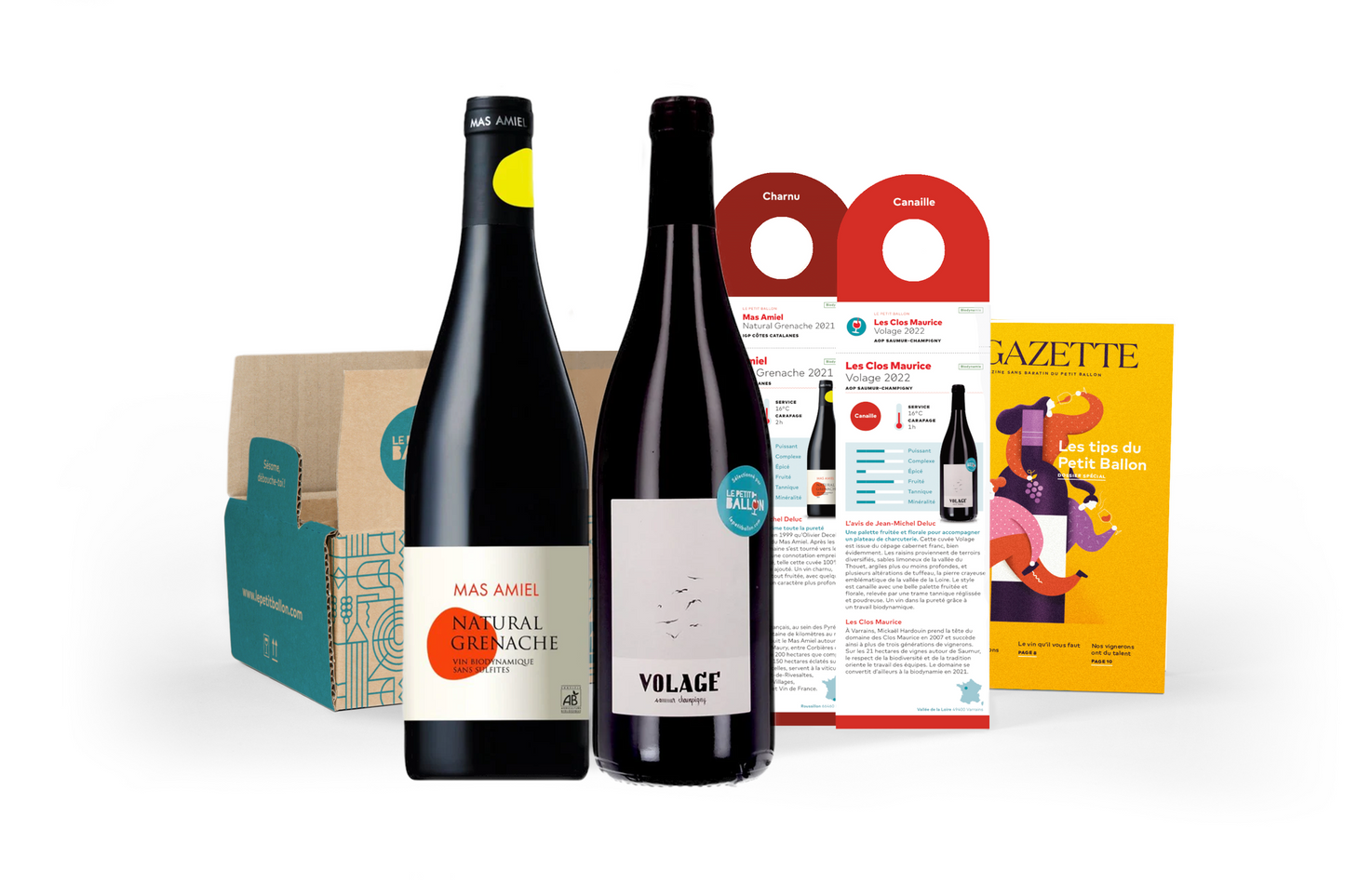 Box Biodynamique anniversaire, 100% rouge