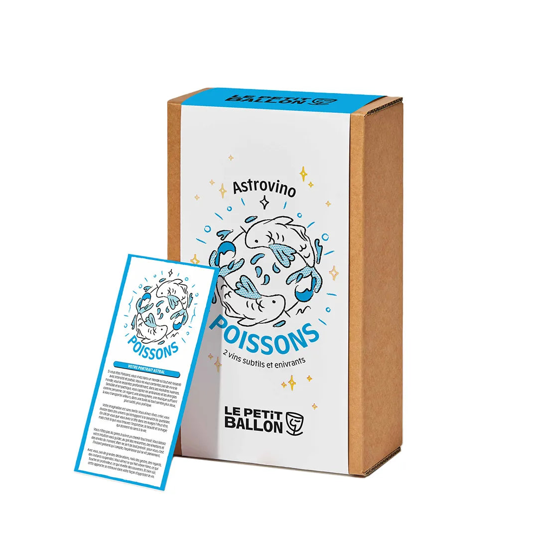 Coffret Astro - Signe Poisson - 2 bouteilles