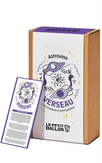 Coffret Astro - Signe Verseau - 2 bouteilles